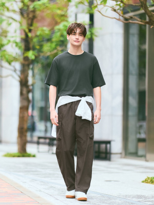 ユニクロ公式 | ドライEXクルーネックTシャツ(男女兼用)