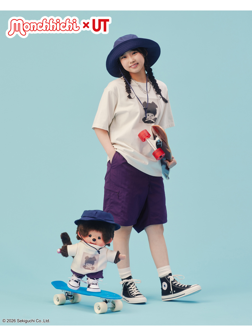 styling UT Graphic T-Shirts MONCHHICHI