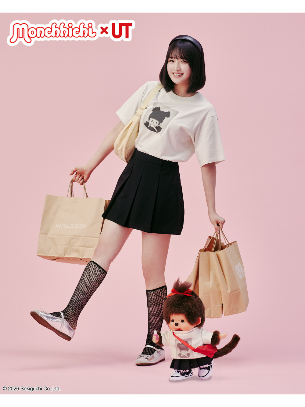 styling UT Graphic T-Shirts MONCHHICHI