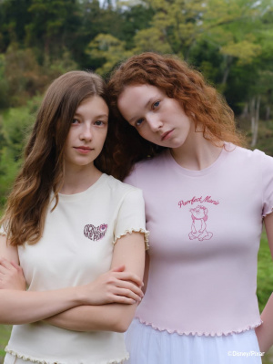 Styling the Disney/PIXAR Graphic T-Shirts with an embroidered aristocats design and printed toy story bear