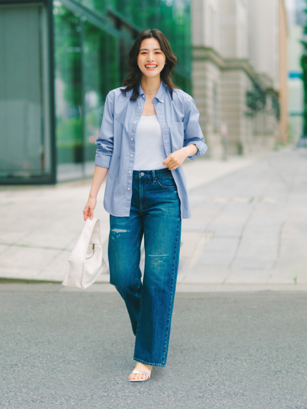キズ　ELISETシャツ Official/StyleHint styling | UNIQLO US