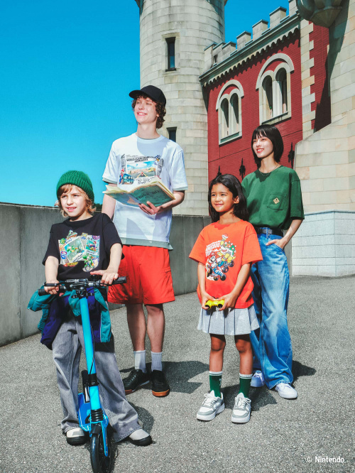 styling UT Graphic T-Shirts MARIO KART WORLD