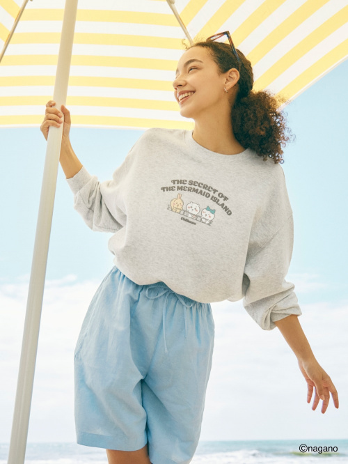 styling the Chiikawa long sleeve graphic tee