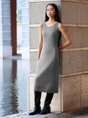 cotton blend knit sleeveless dress uniqlo Women's Washable Ribbed Alissa Fay