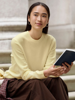 485318 100% Cashmere Crew Neck Jumper