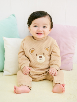 Baby Baby Quilted One Piece Outfit | Long Sleeve | Animal | UNIQLO US