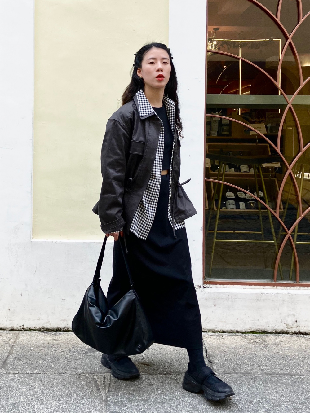 Check styling ideas for「COTTON SHEER VOLUME GATHER BLOUSE、BOAT 