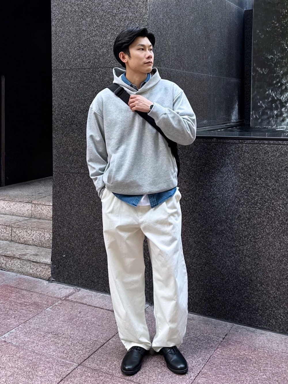 Check styling ideas for「Geared Pants、Washable Milano Ribbed Crew