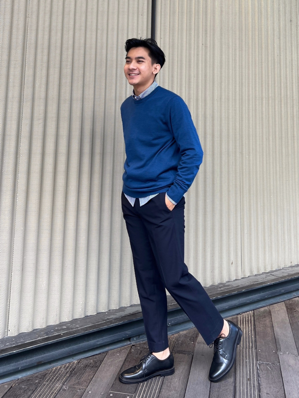 Check styling ideas for「SMART ANKLE PANTS (WOOL LIKE)」