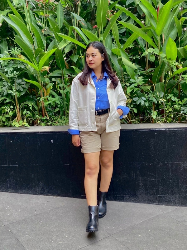 Jersey relaxed jacket uniqlo clearance