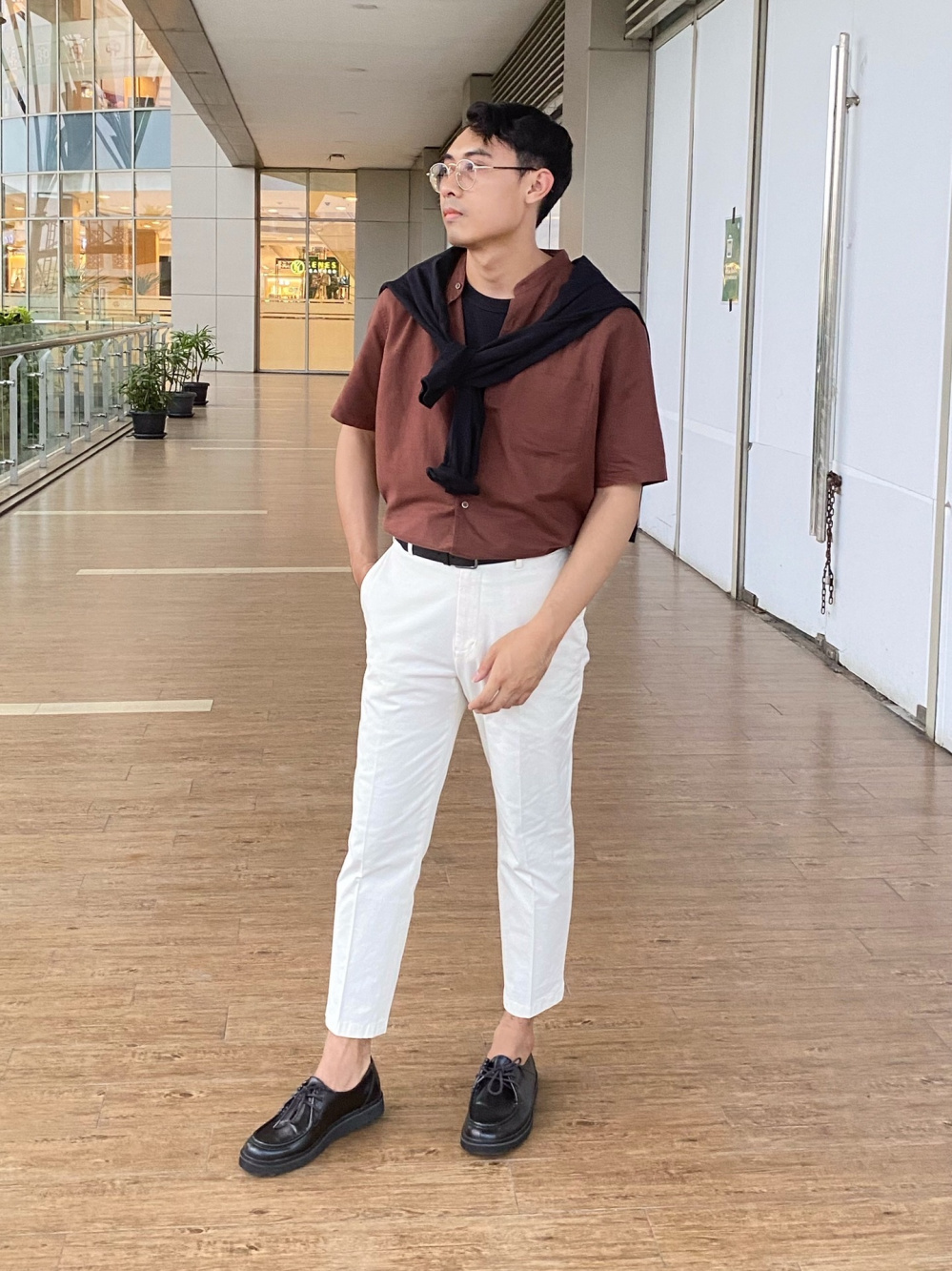 Check styling ideas for「Smart Ankle Pants (Cotton - Regular Length 64.5 -  70.5 cm)*」