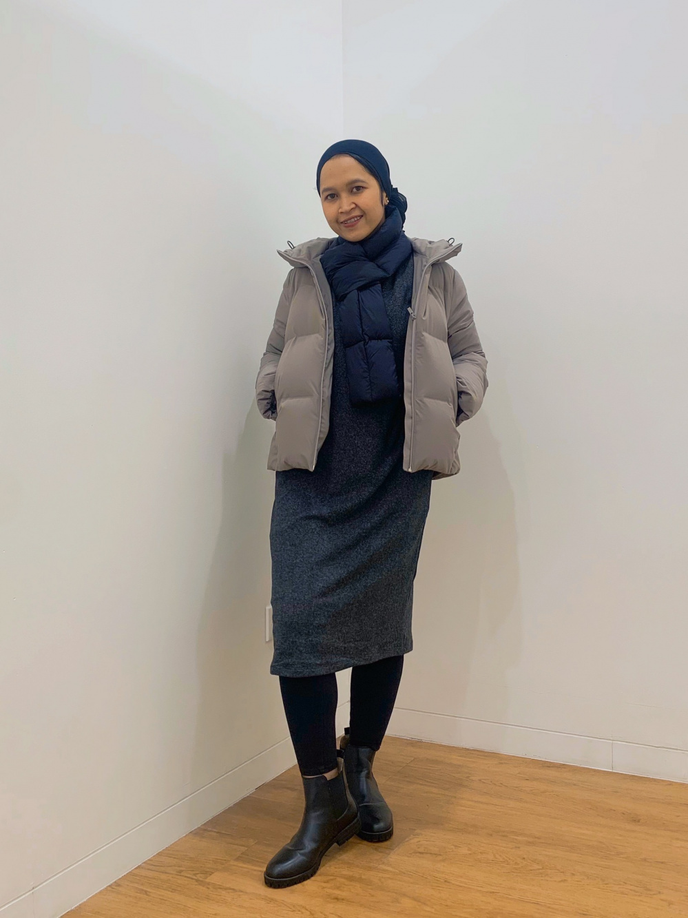 Check styling ideas for「GIRLS Jumper Skirt、Seamless Down Parka」