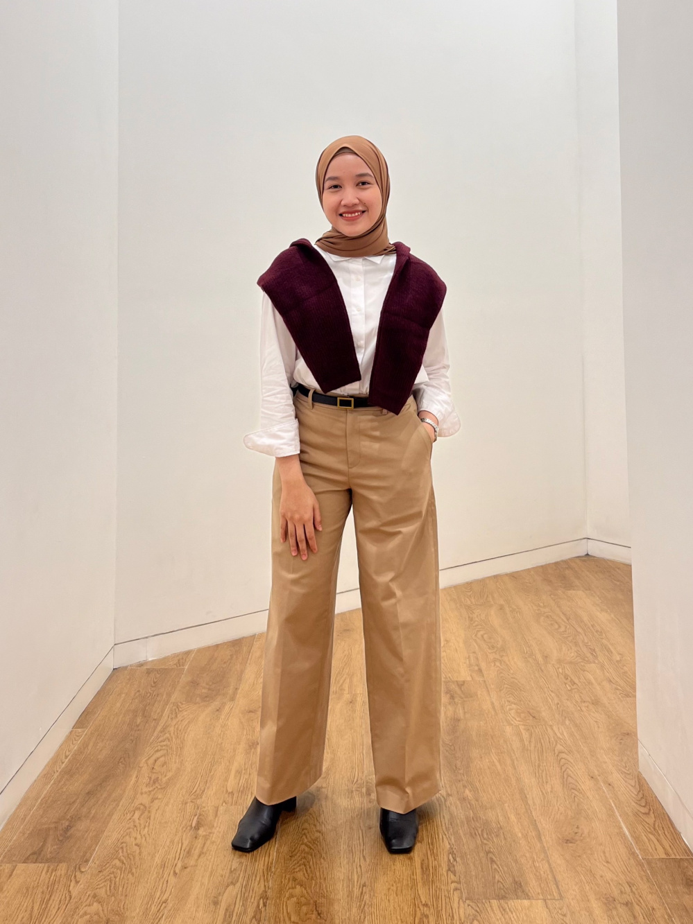 Cek Ide Styling Untukkemeja Katuncelana Chino Lebar Uniqlo Id