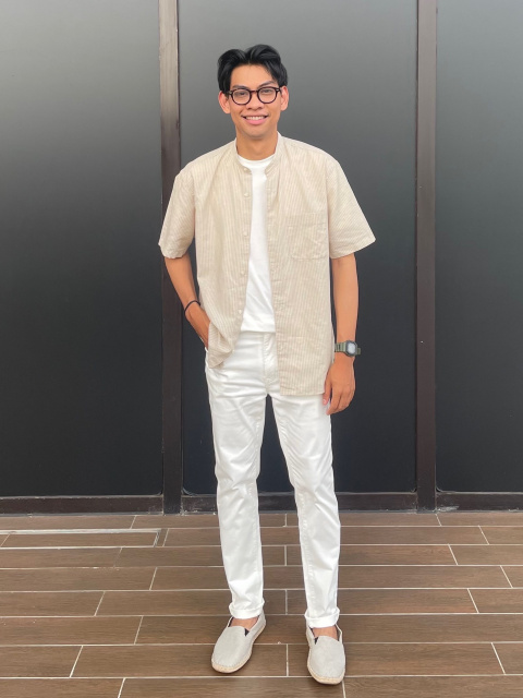 Kemeja Oxford Oversize