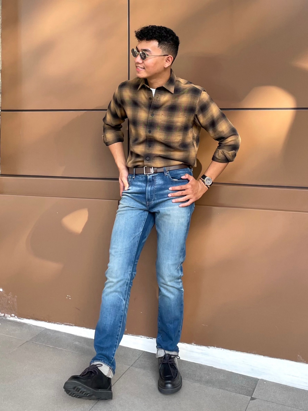 Denim Jersey Jeans With Long Belt STARTER-BOX-PIECE-S-18 SS2 By Universal  Standard