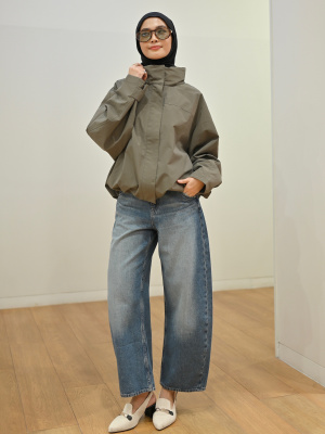 Women's Windproof Blouson (Stand Collar) | UNIQLO IT