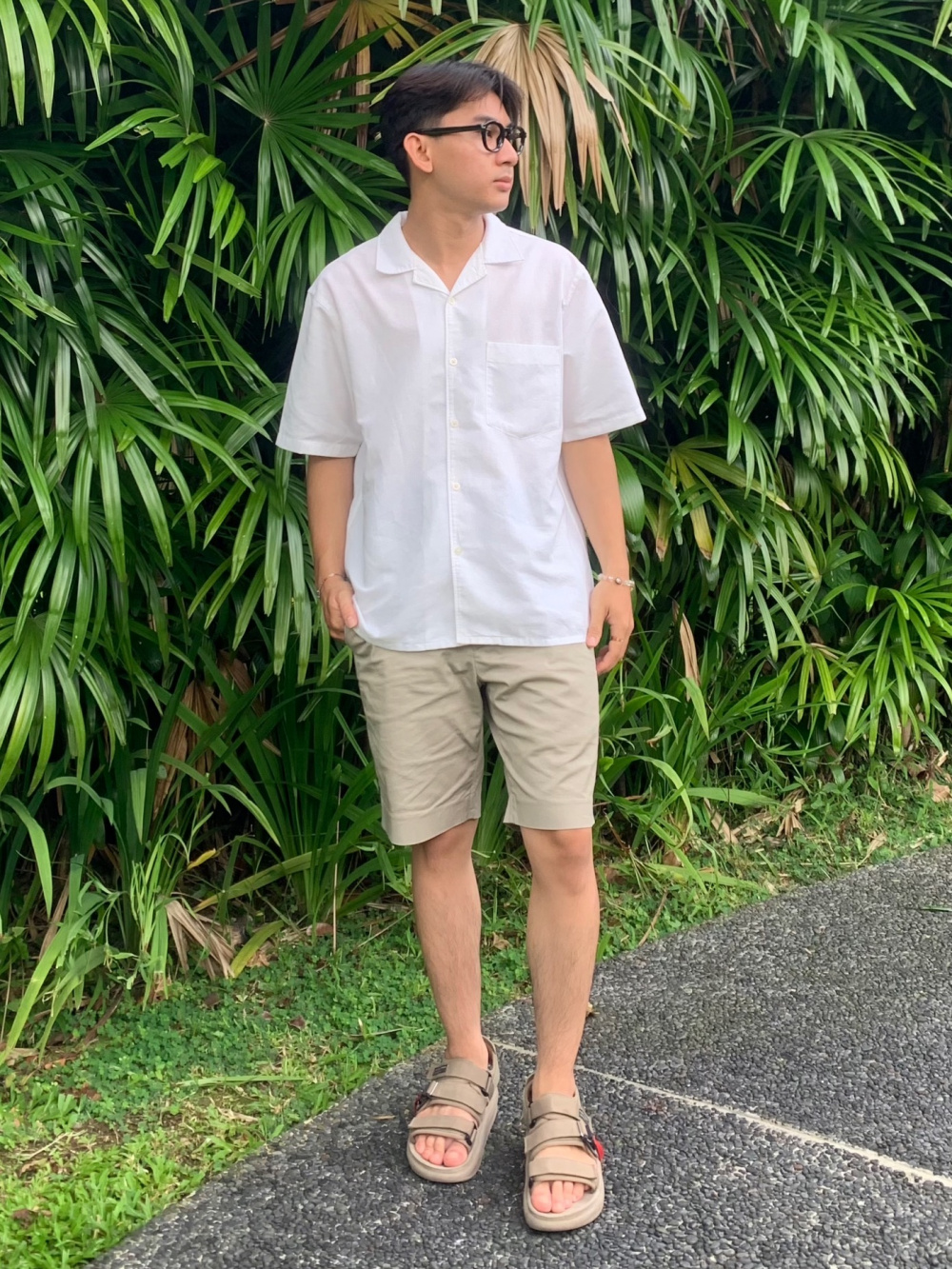 Check styling ideas forStretch Slim Fit Shorts| UNIQLO ID