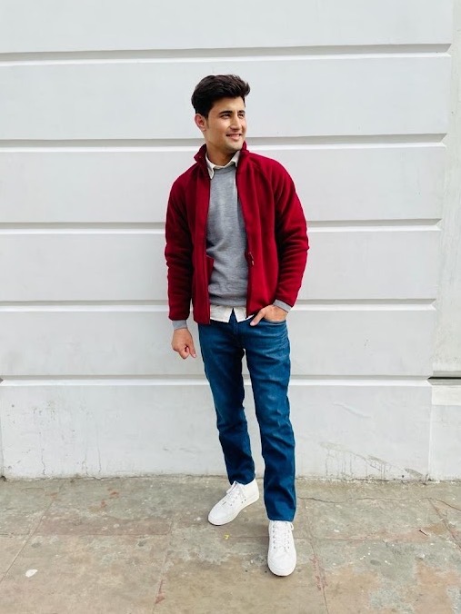 Red Corduroy Pants Outfits For Men After 50 (3 ideas & outfits)