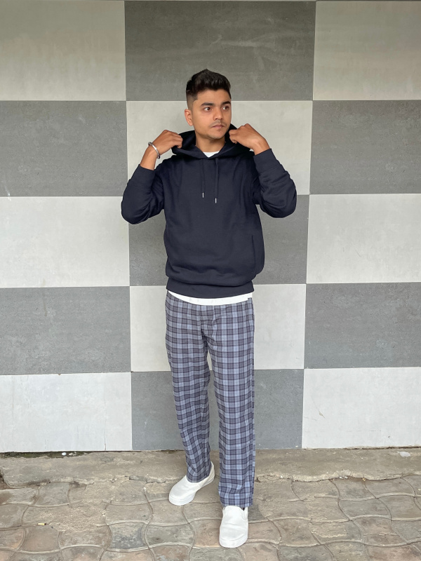 Uniqlo flannel easy online pants