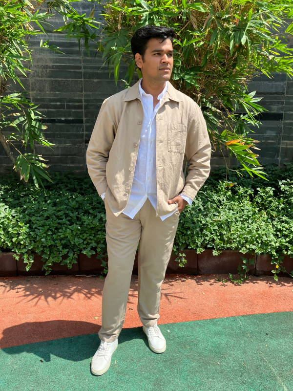 MEN'S LINEN BLEND RELAXED PANTS | UNIQLO IN