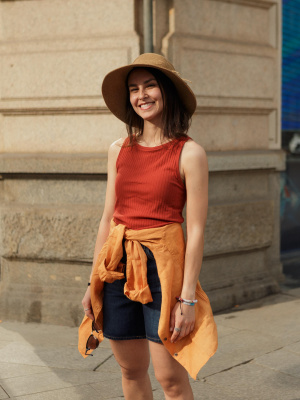 ユニクロ公式 | ハイライズデニムショートパンツ