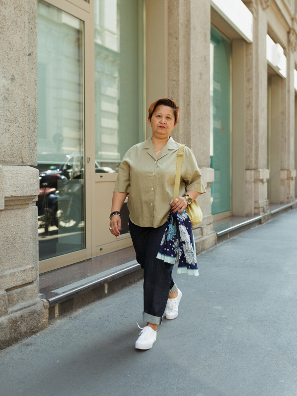 Women Linen Blend Open Collar Short Sleeved Shirt, UNIQLO UK