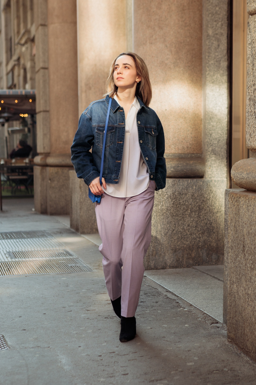 Check styling ideas for「Smart Ankle Pants (2-Way Stretch