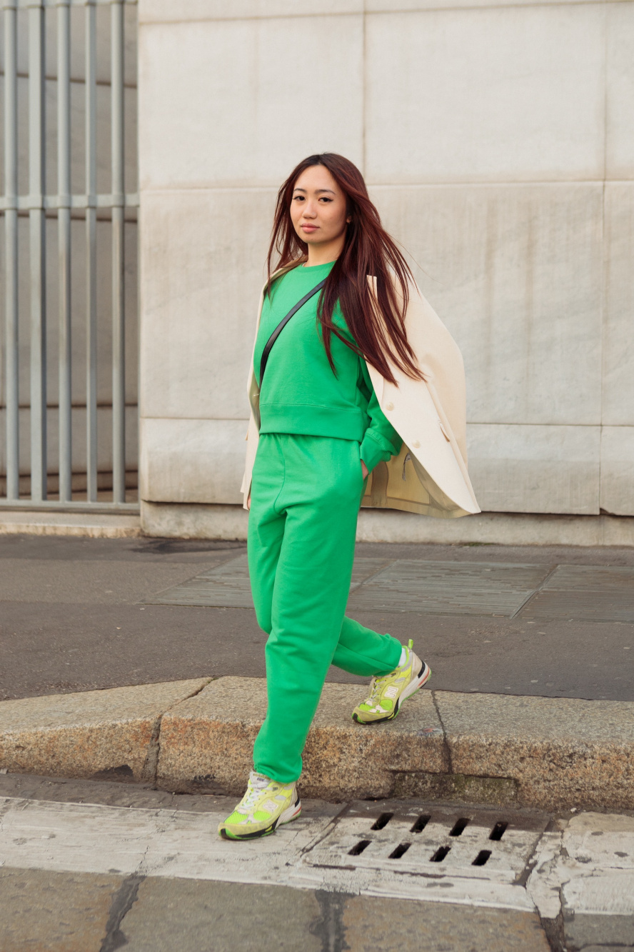 Check styling ideas for「Sweat Pants (Co-ord)、Ultra Light Down