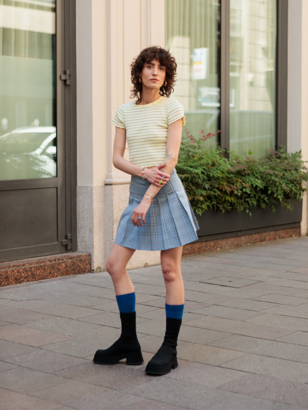 WOMEN'S PLEATED MINI SKIRT | UNIQLO CA