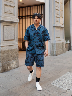 ⭐︎MEER. OPEN COLLAR SHORT SHIRT⭐︎ MEER. OPEN COLLAR SHORT SHIRT