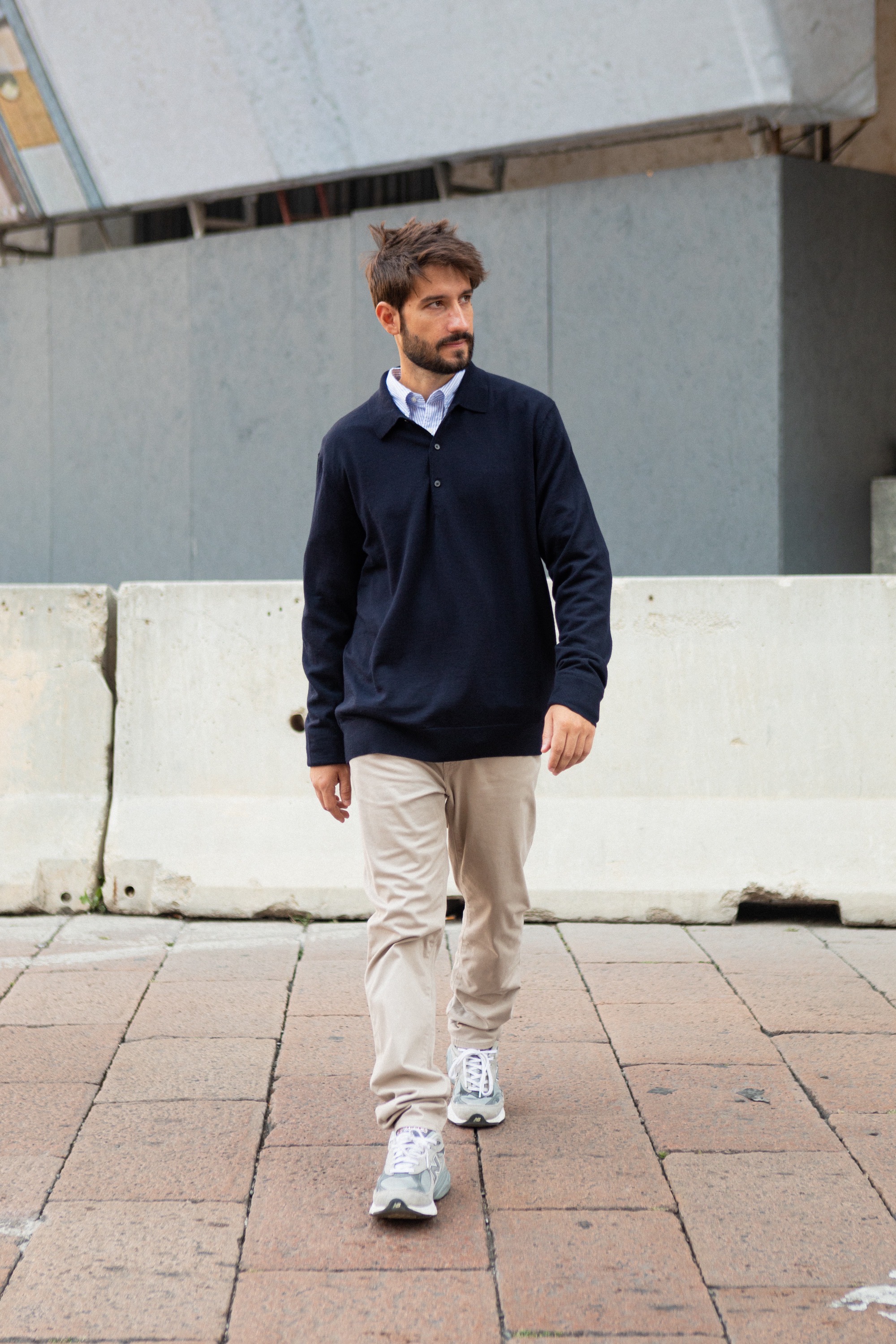 Uniqlo merino clearance polo