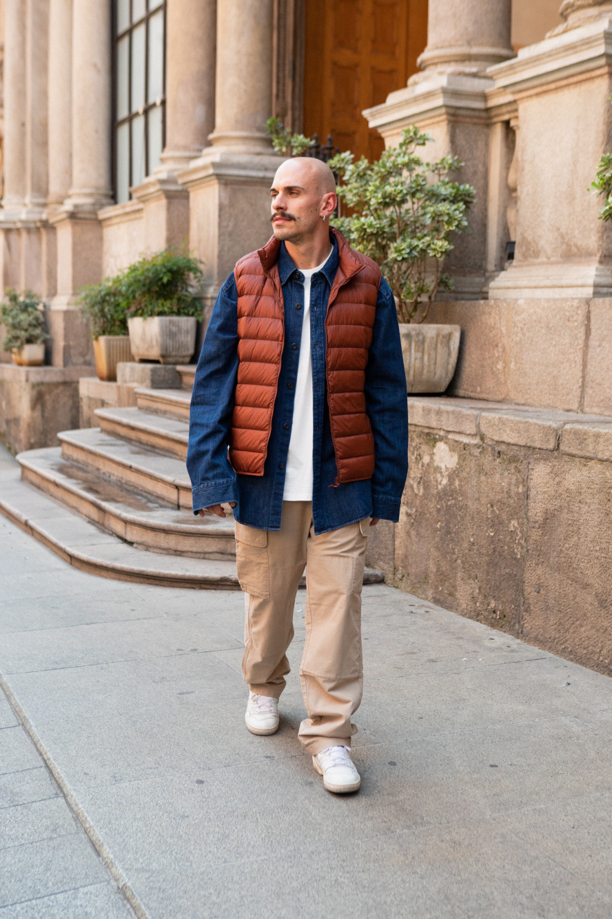 Short-Sleeved Denim Overshirt - Ready to Wear