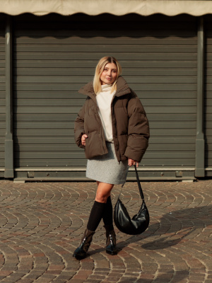 バッグ PORTER / ROUND SHOULDER BAG(L) Faux Leather Round Shoulder Bag | UNIQLO US