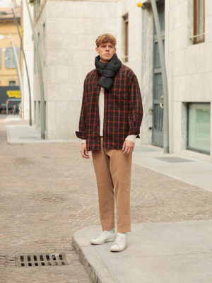 小物 STUDIO NICHOLSON Thermore PADDED SCARF HEATTECH Lined Padded Scarf | UNIQLO US