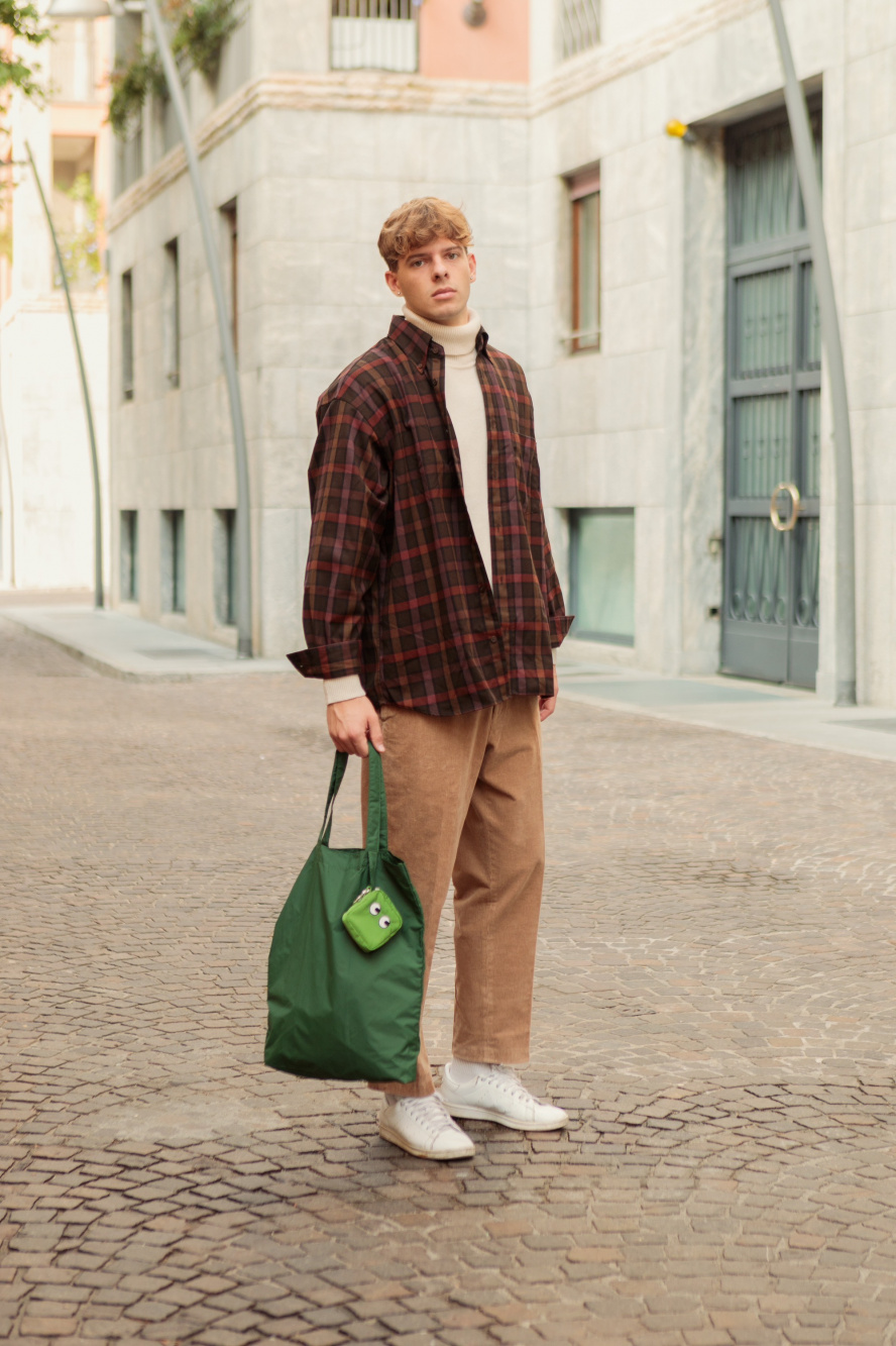 Check styling ideas for「SMART ANKLE PANTS (CORDUROY)」