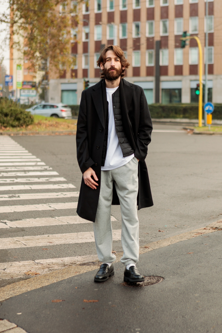 Check styling ideas for「HEATTECH PILE-LINED SWEATPANTS、HEATTECH