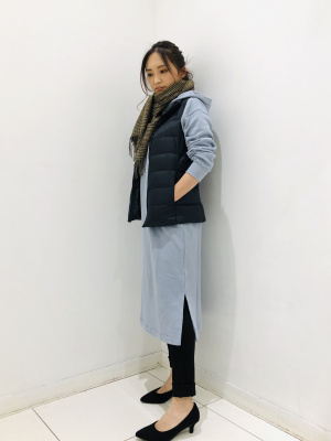 ユニクロ公式 | スウェットフーデッドワンピース（長袖）