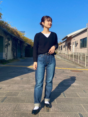 【話題】PRADA◆ストレッチコットン クルーネック ロングTシャツ セール】【USAコットン】 クルーネックTシャツ /ロンT/長袖T（T