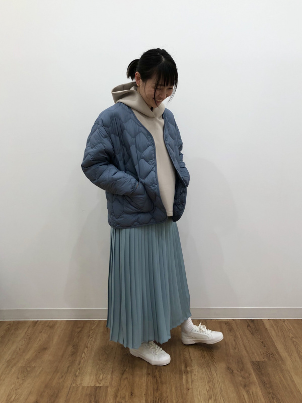 値下げ！Styling スタイリング ブルーシャツ プリーツ yori好きに
