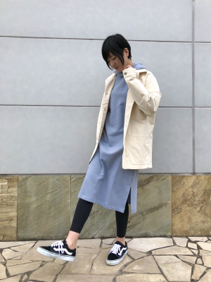 ユニクロ公式 | スウェットフーデッドワンピース（長袖）