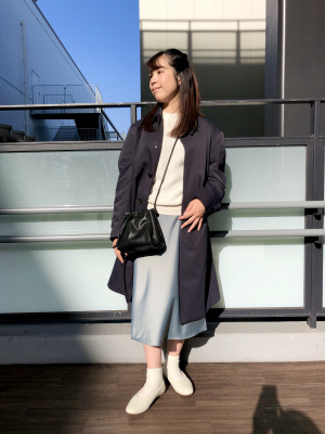 ユニクロ公式 | ウォッシャブルミドルゲージクルーネックセーター（長袖）