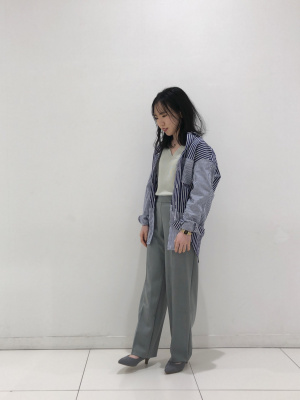 ユニクロさん専用 UNIQLO（ユニクロ）の「マーセライズコットンギャザースリーブT