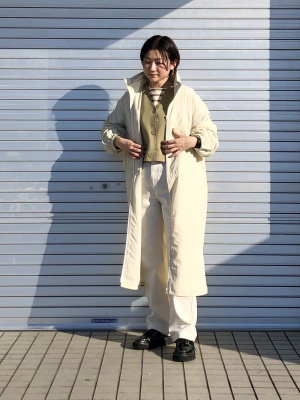 【サイズ展開あり】【C.L】ナイロンフーデットコート ユニクロ公式 | ナイロンフーデット コート
