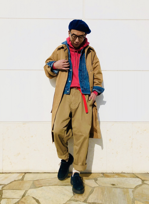 るっち ユニクロ公式 | ヴィンテージレギュラーフィットチノ（ゆったり