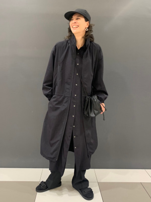 OVY ナイロンフーデットコート　Ｌ Nylon Packable Hooded Coat | OVY