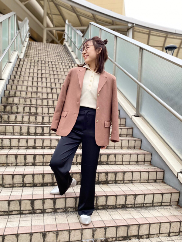 爆安 ユニクロ ビスコースブレンドニットポロシャツ(半袖) 通販 UNIQLO ユニクロユー ビスコースブレンドニットポロシャツ ブラック