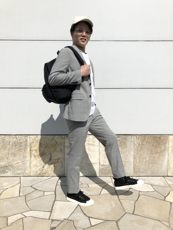 ユニクロ公式 感動パンツウルトラライト（グレンチェック・丈85cm）