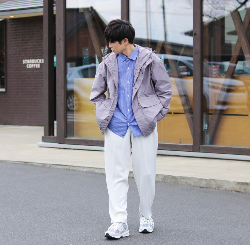 J オーバーサイズマウンテンパーカー