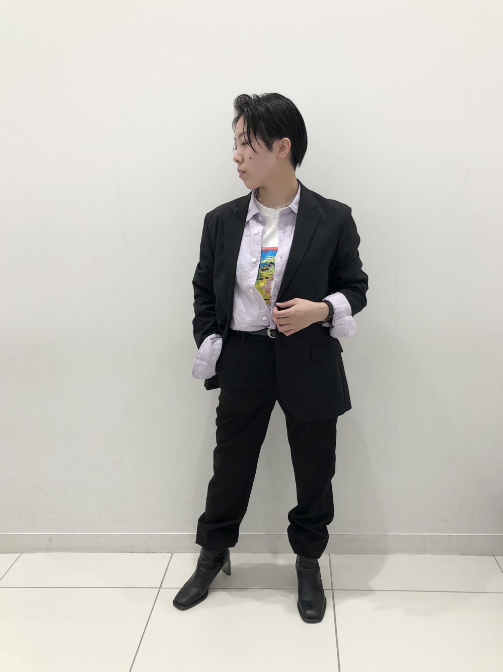 UNIQLO（ユニクロ）の「感動ジャケット（コットンライク・袖丈