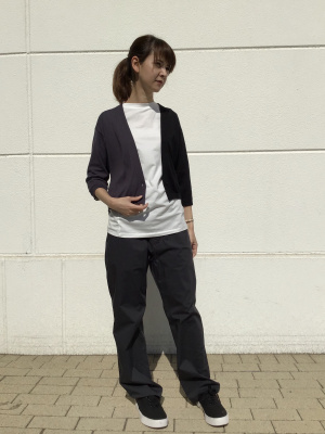 ユニクロ公式 | シルクコットンVネックショートカーディガン（7